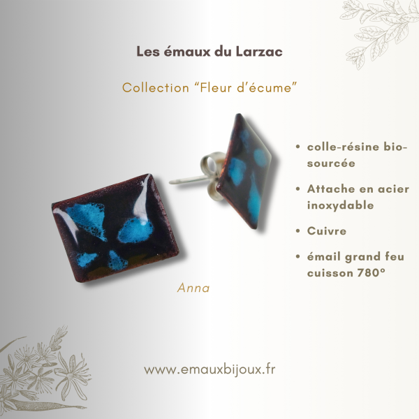 Pendentif Anna, Collection Fleur d'écume Pendentif Anna, Collection Fleur d'écume