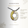 Pendentif Yeline, Collection Fleur d'écume